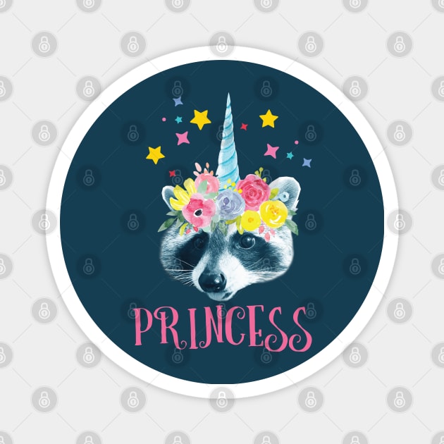 Pretty Pretty Princess Magnet by bucketthetrashpanda